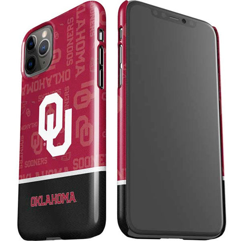 University of Oklahoma Split Jersey iPhone 11 Pro Lite Case