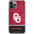 University of Oklahoma Split Jersey iPhone 11 Pro Max Clear Case