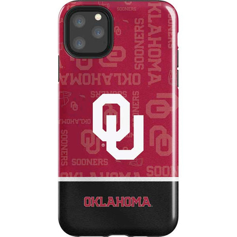 University of Oklahoma Split Jersey iPhone 11 Pro Max Impact Case