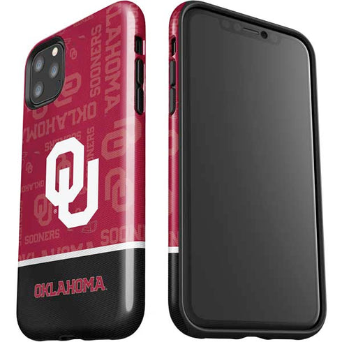 University of Oklahoma Split Jersey iPhone 11 Pro Max Impact Case