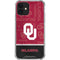 University of Oklahoma Split Jersey iPhone 12 Clear Case