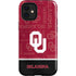 University of Oklahoma Split Jersey iPhone 12 Mini Impact Case