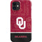 University of Oklahoma Split Jersey iPhone 12 Mini Lite Case
