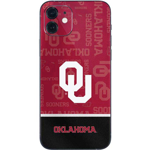 University of Oklahoma Split Jersey iPhone 12 Mini Skin