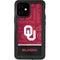 University of Oklahoma Split Jersey iPhone 12 Mini Waterproof Case