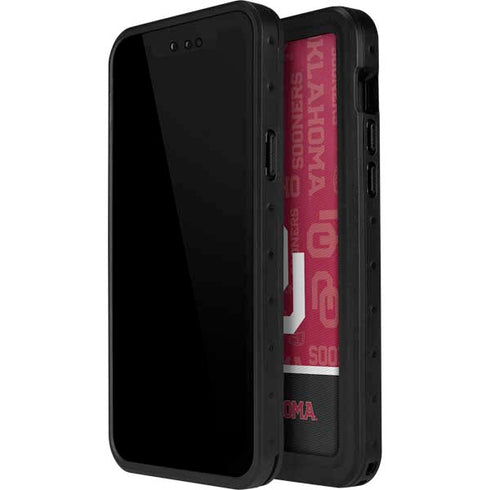University of Oklahoma Split Jersey iPhone 12 Mini Waterproof Case