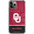 University of Oklahoma Split Jersey iPhone 12 Pro Clear Case