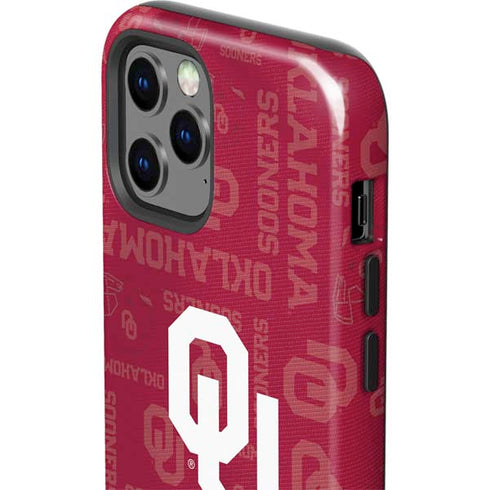 University of Oklahoma Split Jersey iPhone 12 Pro Impact Case