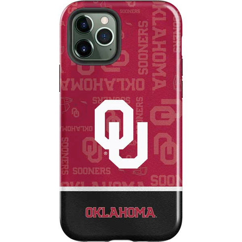 University of Oklahoma Split Jersey iPhone 12 Pro Max Impact Case