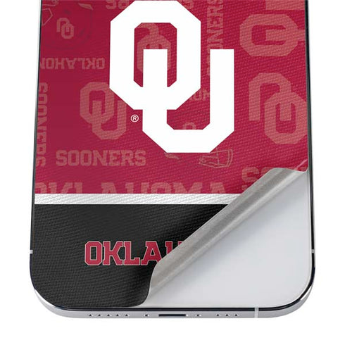 University of Oklahoma Split Jersey iPhone 12 Pro Max Skin