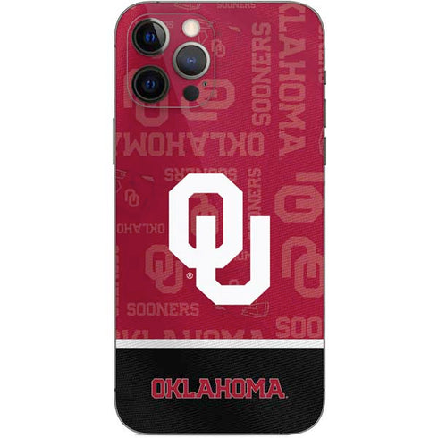 University of Oklahoma Split Jersey iPhone 12 Pro Skin