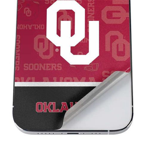 University of Oklahoma Split Jersey iPhone 12 Pro Skin