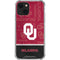 University of Oklahoma Split Jersey iPhone 13 Clear Case
