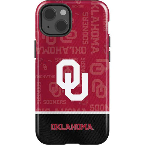 University of Oklahoma Split Jersey iPhone 13 Impact Case