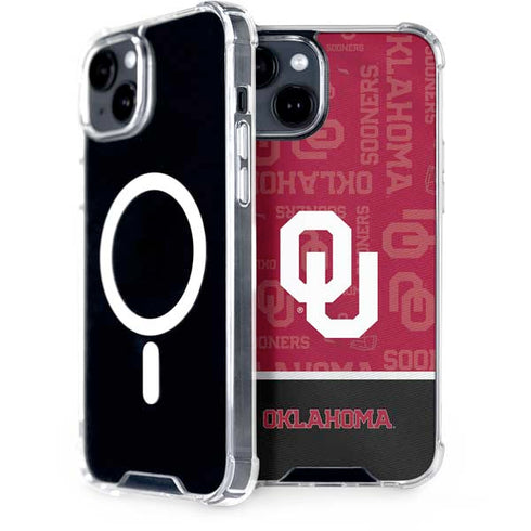 University of Oklahoma Split Jersey iPhone 13 MagSafe Case