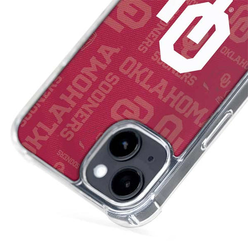 University of Oklahoma Split Jersey iPhone 13 MagSafe Case