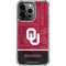 University of Oklahoma Split Jersey iPhone 13 Pro Clear Case