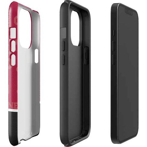 University of Oklahoma Split Jersey iPhone 13 Pro Impact Case