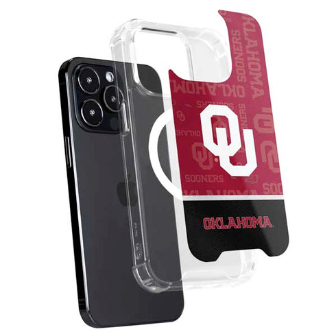 University of Oklahoma Split Jersey iPhone 13 Pro MagSafe Case