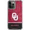 University of Oklahoma Split Jersey iPhone 13 Pro Max Clear Case