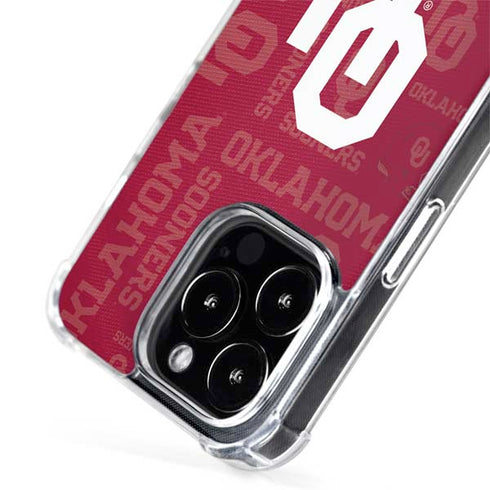 University of Oklahoma Split Jersey iPhone 13 Pro Max MagSafe Case