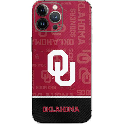 University of Oklahoma Split Jersey iPhone 13 Pro Max Skin