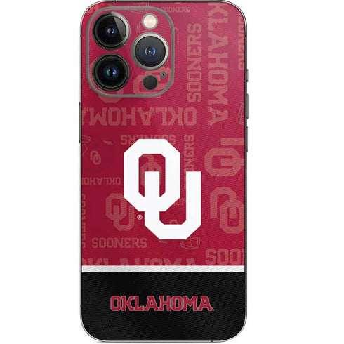 University of Oklahoma Split Jersey iPhone 13 Pro Skin