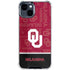 University of Oklahoma Split Jersey iPhone 15 Clear Case