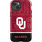 University of Oklahoma Split Jersey iPhone 15 Plus Impact Case