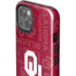University of Oklahoma Split Jersey iPhone 15 Plus Impact Case
