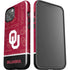 University of Oklahoma Split Jersey iPhone 15 Plus Impact Case