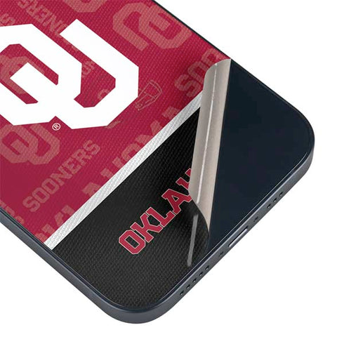 University of Oklahoma Split Jersey iPhone 15 Plus Skin