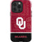 University of Oklahoma Split Jersey iPhone 15 Pro Impact Case