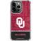 University of Oklahoma Split Jersey iPhone 15 Pro Max Clear Case