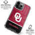University of Oklahoma Split Jersey iPhone 15 Pro Max Clear Case