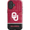 University of Oklahoma Split Jersey iPhone 16 Impact Case