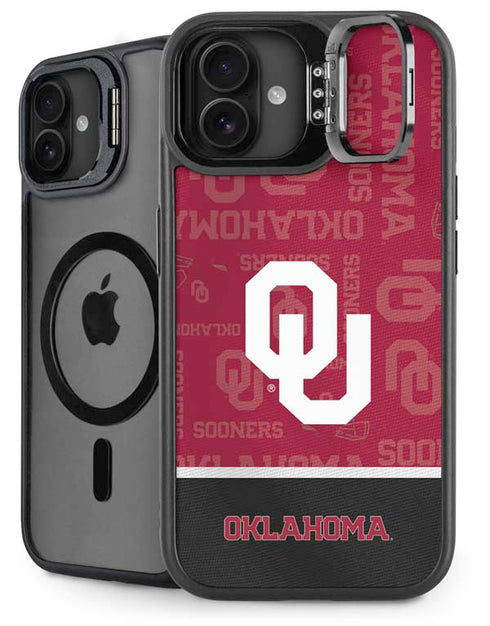 University of Oklahoma Split Jersey iPhone 16 Kickstand Case