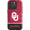 University of Oklahoma Split Jersey iPhone 16 Pro Impact Case