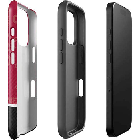 University of Oklahoma Split Jersey iPhone 16 Pro Impact Case