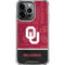 University of Oklahoma Split Jersey iPhone 16 Pro Max Clear Case