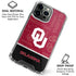 University of Oklahoma Split Jersey iPhone 16 Pro Max Clear Case
