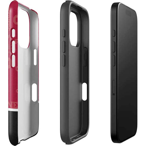 University of Oklahoma Split Jersey iPhone 16 Pro Max Impact Case