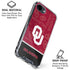 University of Oklahoma Split Jersey iPhone 16e Clear Case