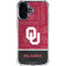 University of Oklahoma Split Jersey iPhone 17 Clear Case