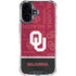 University of Oklahoma Split Jersey iPhone 17 Clear Case