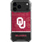 University of Oklahoma Split Jersey iPhone 18 Pro Max Clear Case