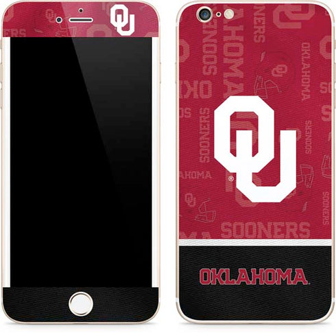 University of Oklahoma Split Jersey iPhone 6/6s Plus Skin