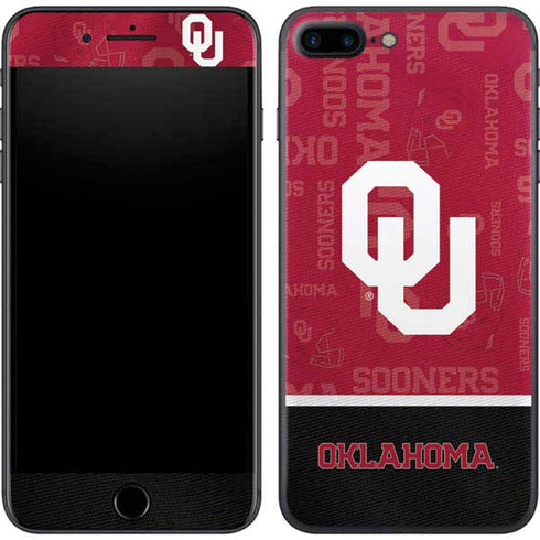 University of Oklahoma Split Jersey iPhone 7 Plus Skin