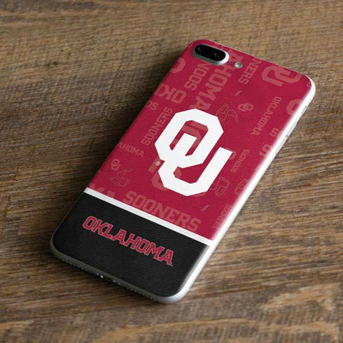 University of Oklahoma Split Jersey iPhone 7 Plus Skin