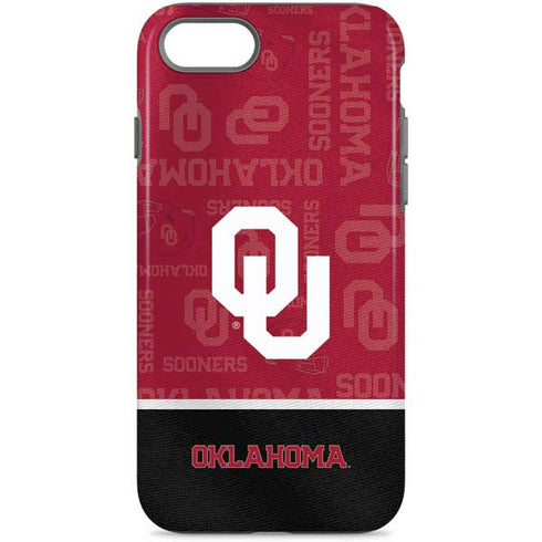 University of Oklahoma Split Jersey iPhone 8 Pro Case